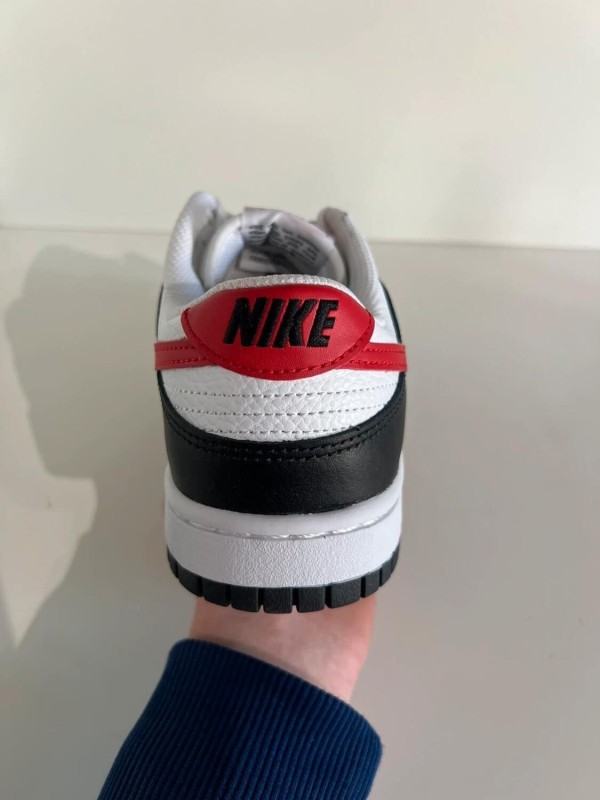 Nike dunk low red swoosh panda 2