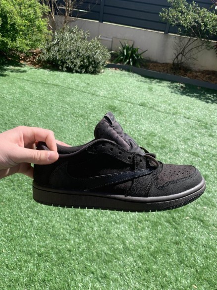 Air Jordan 1 low og sp velvet brown x Travis Scott
