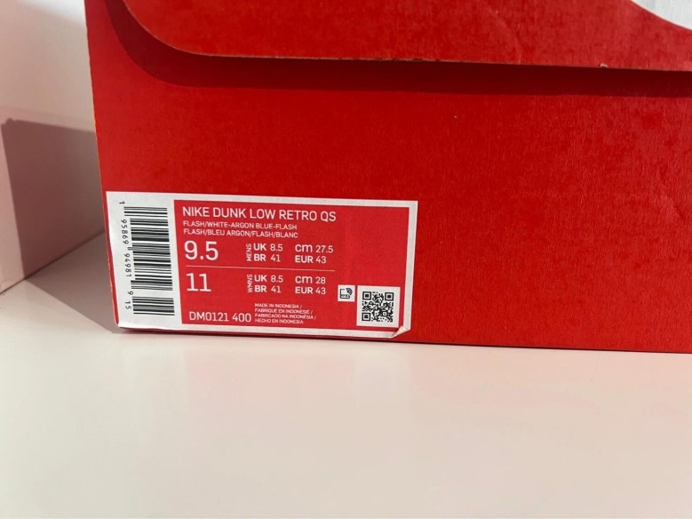 Nike Dunk low argon (2022)