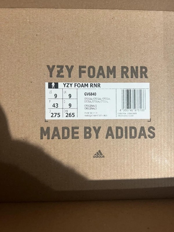 Yeezy foam runner stone salt 2