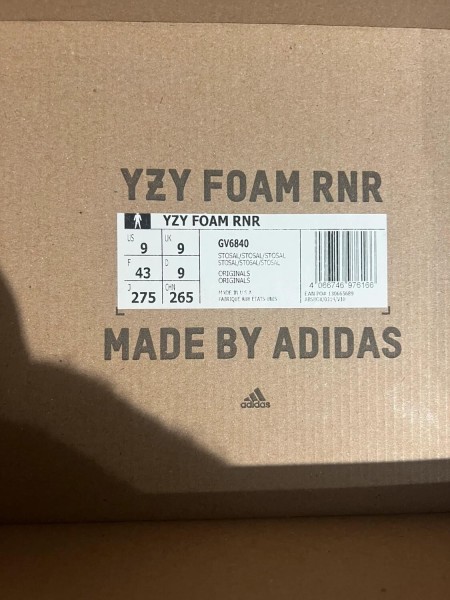 Yeezy foam runner stone salt