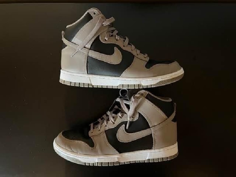 Nike dunk high fossil