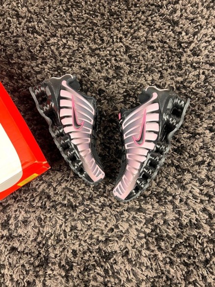 Nike shox TL noir rose playful pink taille 43
