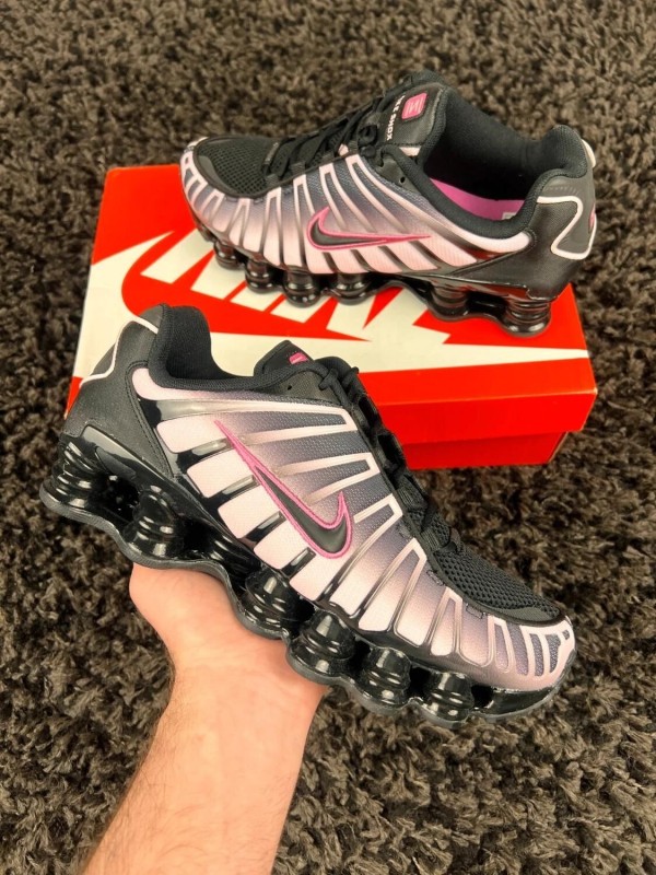 Nike shox TL noir rose playful pink taille 43 2