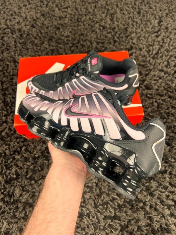 Nike shox TL noir rose playful pink taille 43 2
