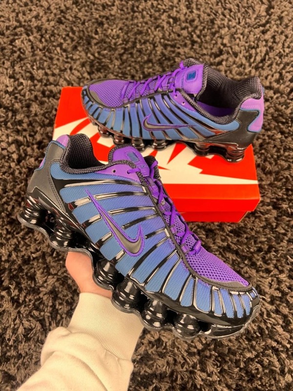 Nike shox TL noir violet voltage purple taille 45 2