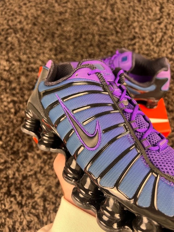 Nike shox TL noir violet voltage purple taille 45 2