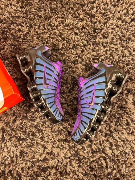Nike shox TL noir violet voltage purple taille 44