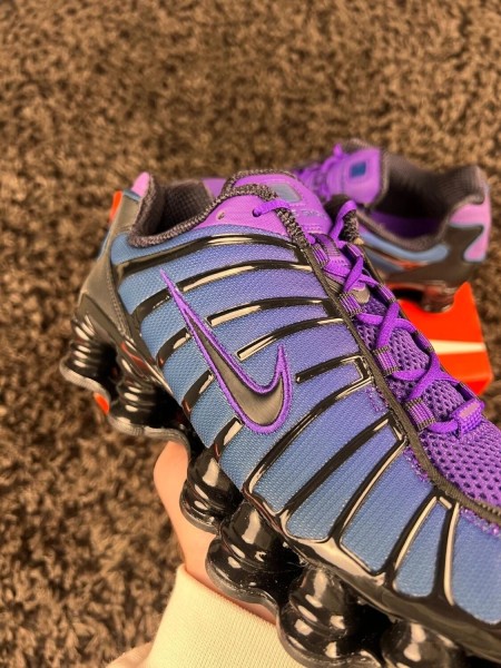 Nike shox TL noir violet voltage purple taille 44
