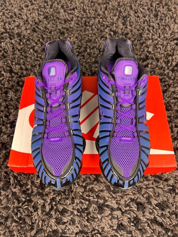 Nike shox TL noir violet voltage purple taille 44 2