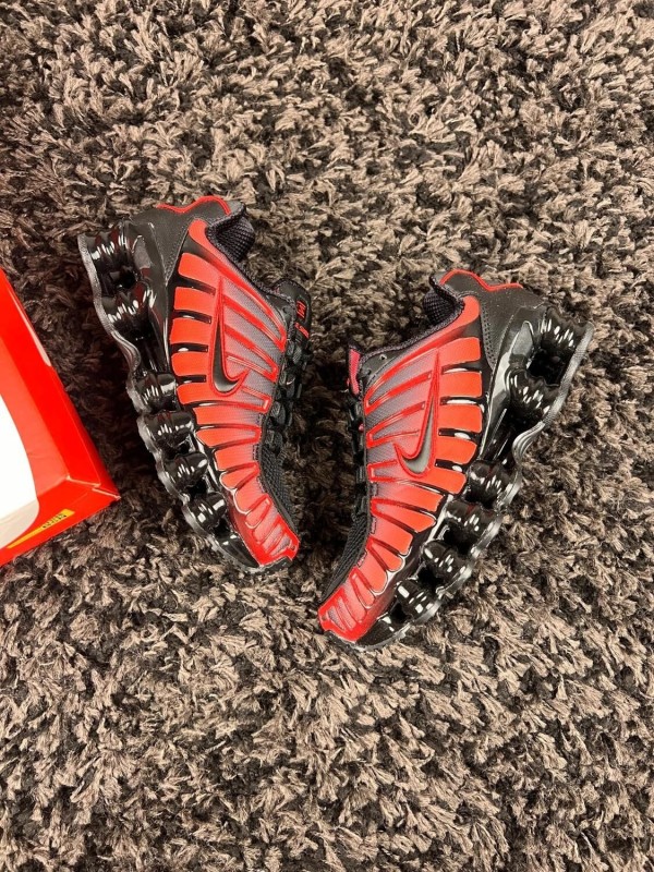Nike shox rouge noir black sunrise taille 38
