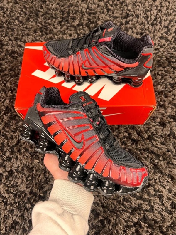 Nike shox rouge noir black sunrise taille 38 2