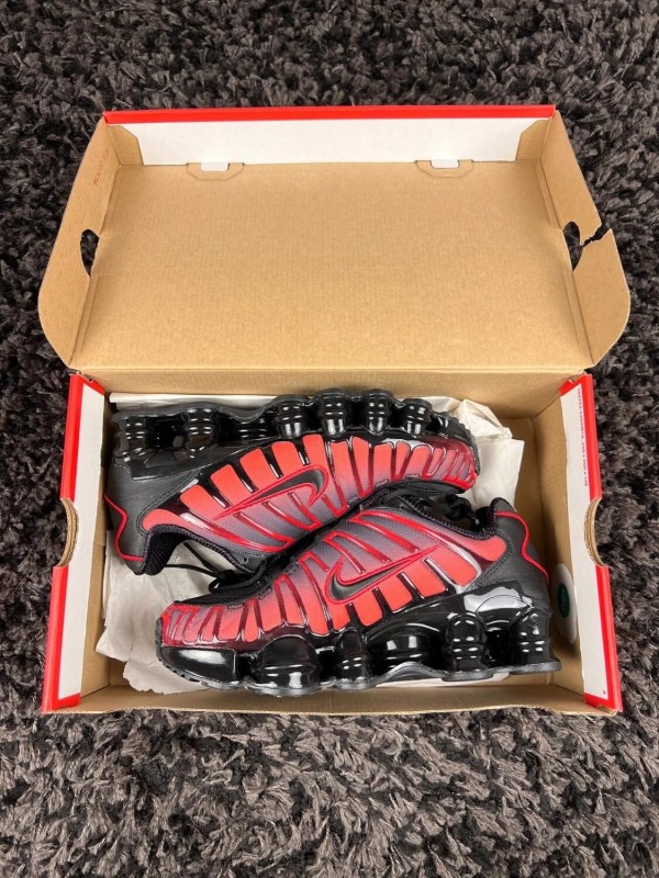 Nike shox rouge noir black sunrise taille 38 2