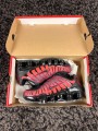 Nike shox rouge noir black sunrise taille 38