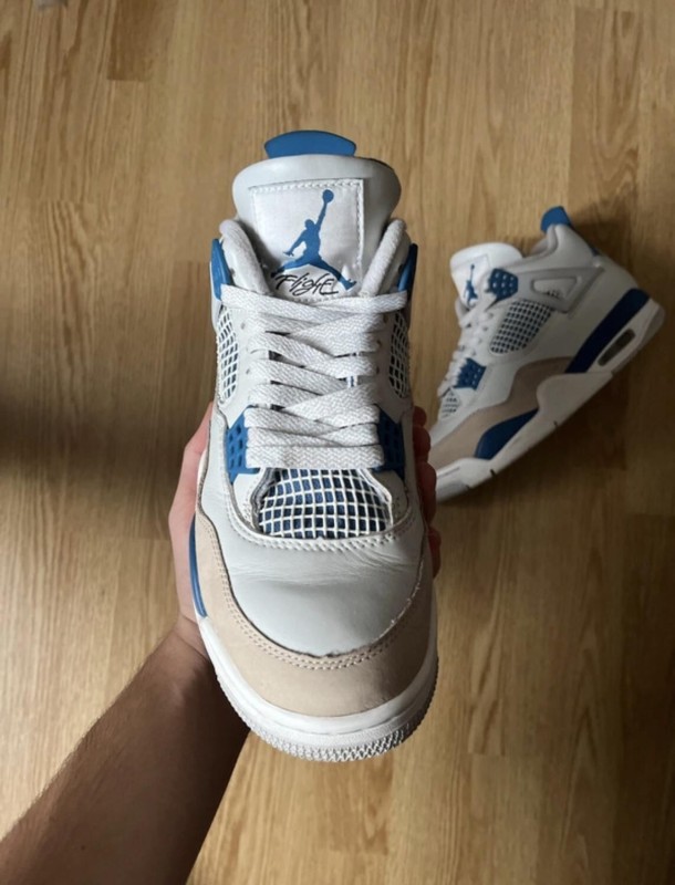 Nike air jordan 4 military blue 2
