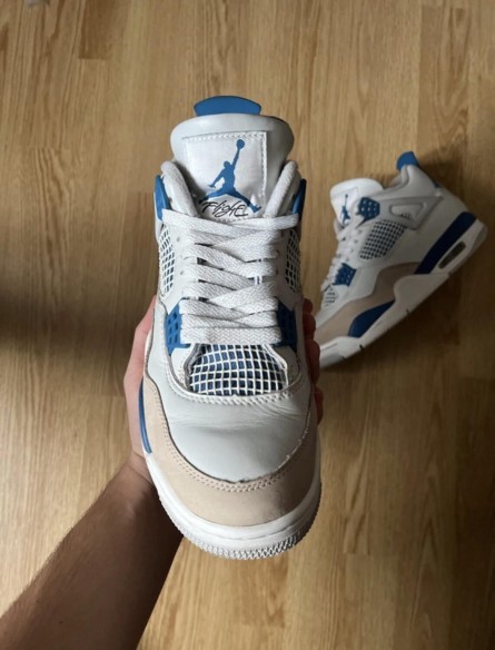 Nike air jordan 4 military blue