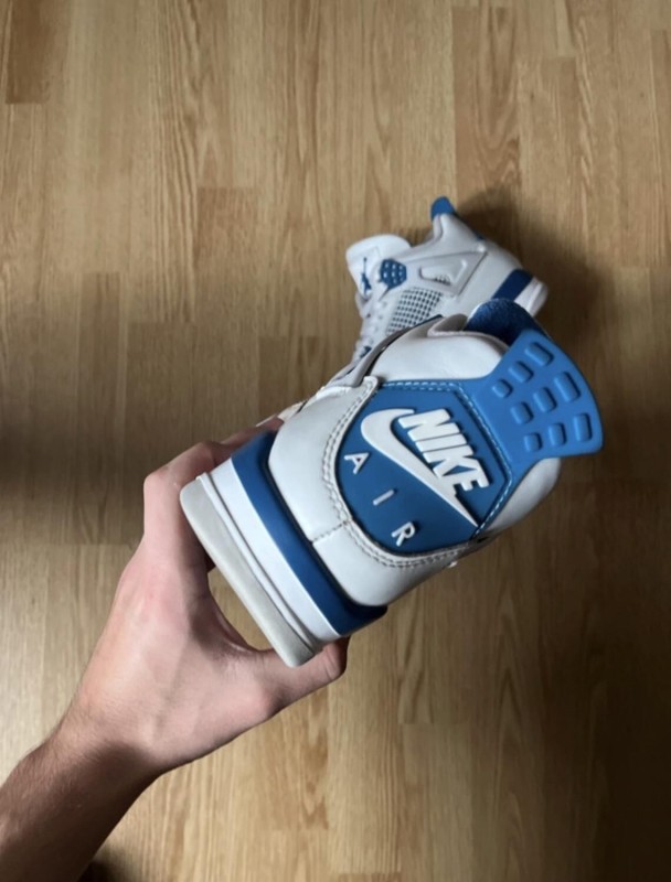 Nike air jordan 4 military blue 2