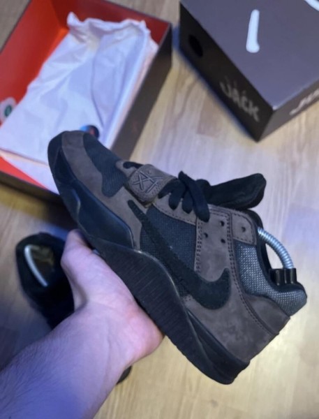 Nike Travis jumpman dark mocha