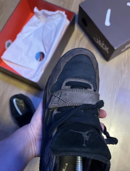 Nike Travis jumpman dark mocha