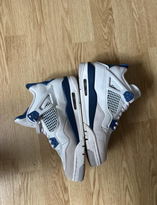 Nike air jordan 4 military blue 2