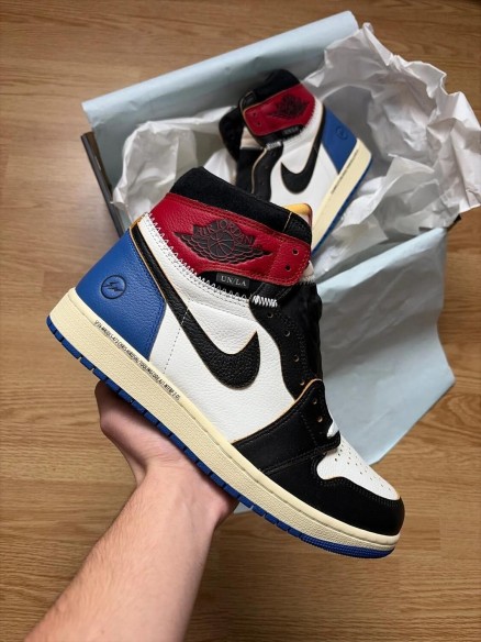Nike air jordan 1 high union x fragment