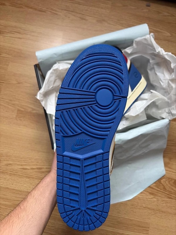 Nike air jordan 1 high union x fragment 2