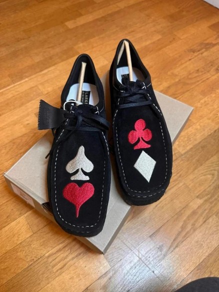 Clarks Wallabee x Stussy taille 47