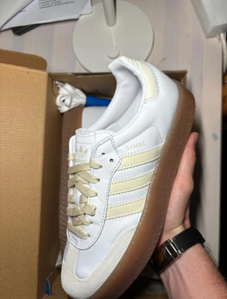 adidas samba beige