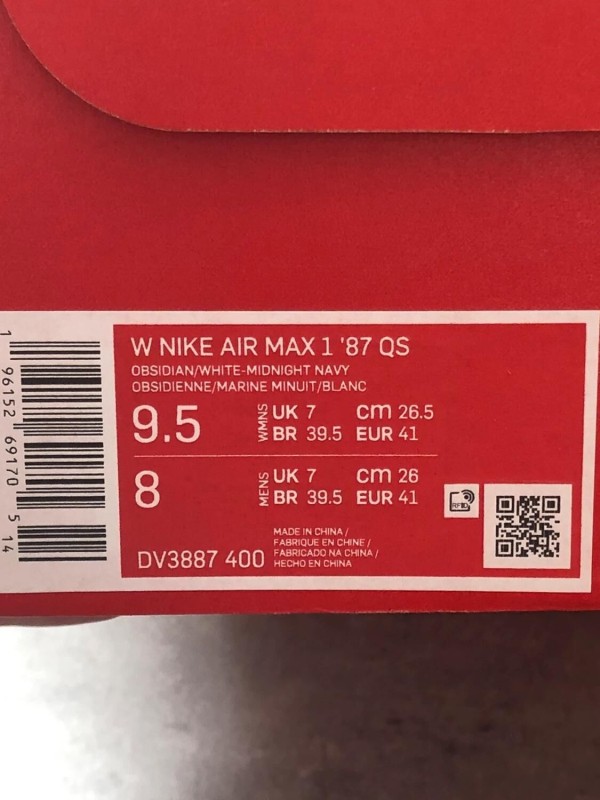 Nike air max 1 2