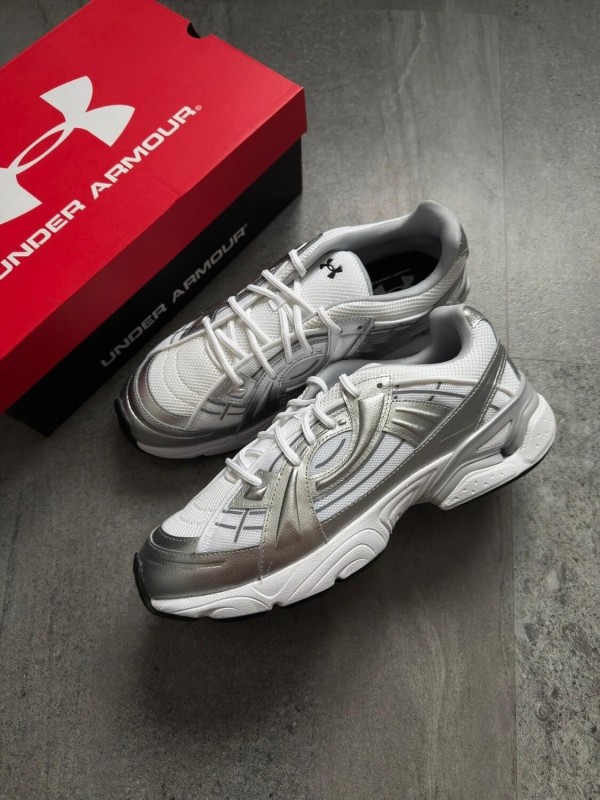 Under armour UA Sola White Metallic Silver - taille 43