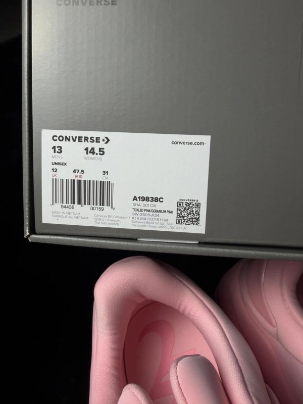 Converse SHAI 001 Pink - taille 47,5 2