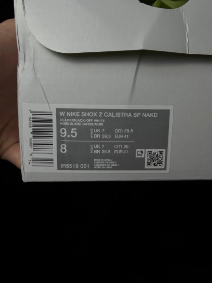Nike shox Z Calistra Naked Copenhagen - taille 41