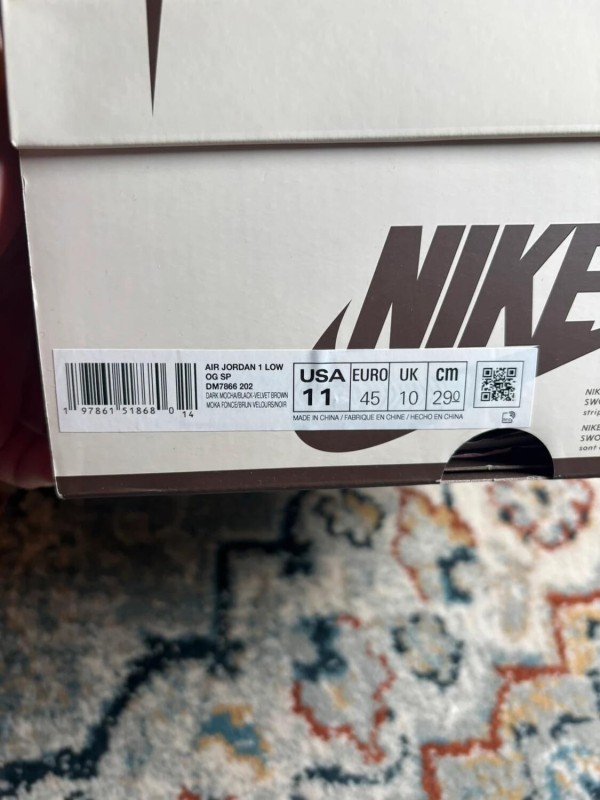 Air Jordan 1 travis scott Velvet 2