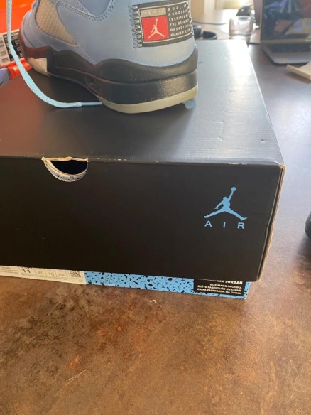 Air Jordan 5 'Unc Blue' 45 - Bon état