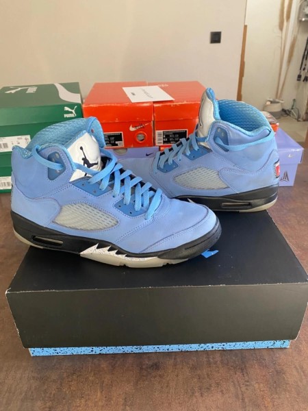 Air Jordan 5 'Unc Blue' 45 - Bon état