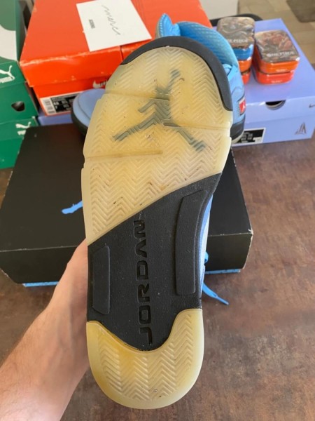 Air Jordan 5 'Unc Blue' 45 - Bon état