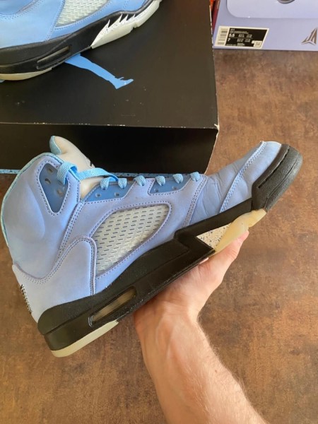 Air Jordan 5 'Unc Blue' 45 - Bon état