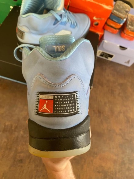 Air Jordan 5 'Unc Blue' 45 - Bon état