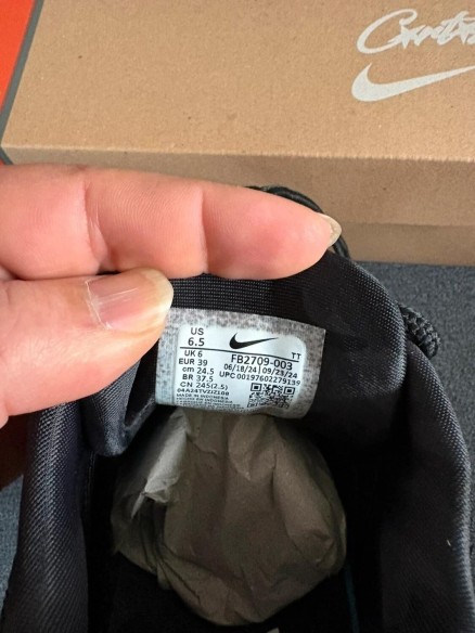 Nike air max 95 Corteiz Honey Black 39