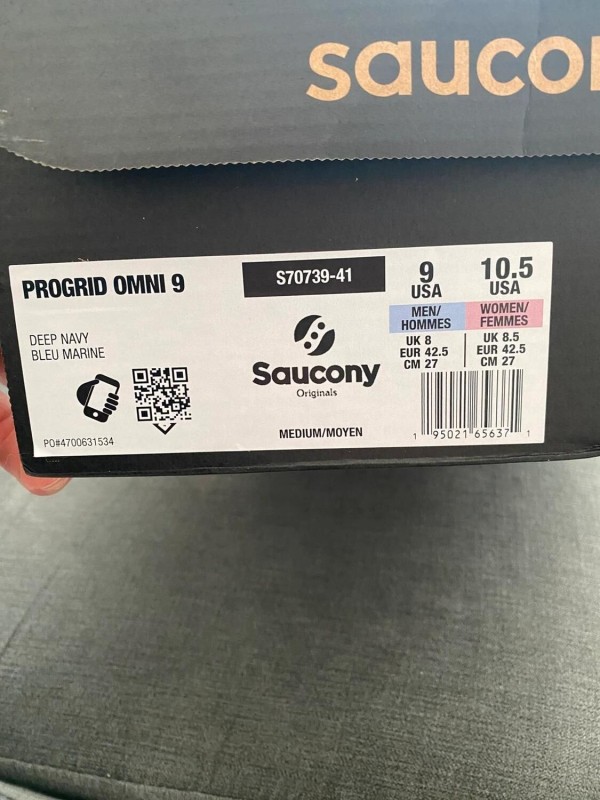 Saucony Progrid Omni 9 deep navy bleu marine 2