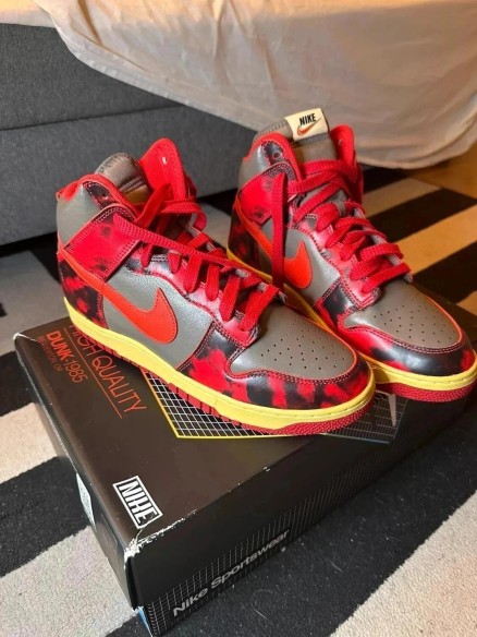 Nike Dunk High 1985 Red Chili