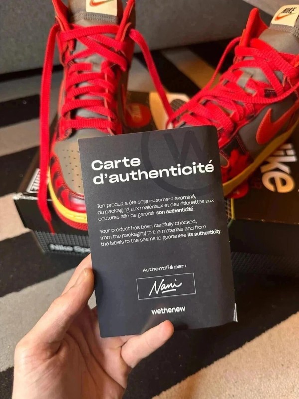 Nike Dunk High 1985 Red Chili 2