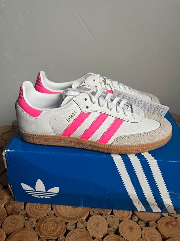 adidas samba og blanche et rose taille 36,5 2