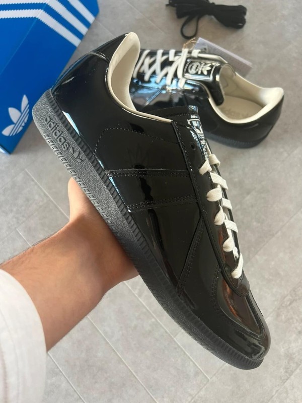 Adidas bw army core black patent brillant Tiktok 2