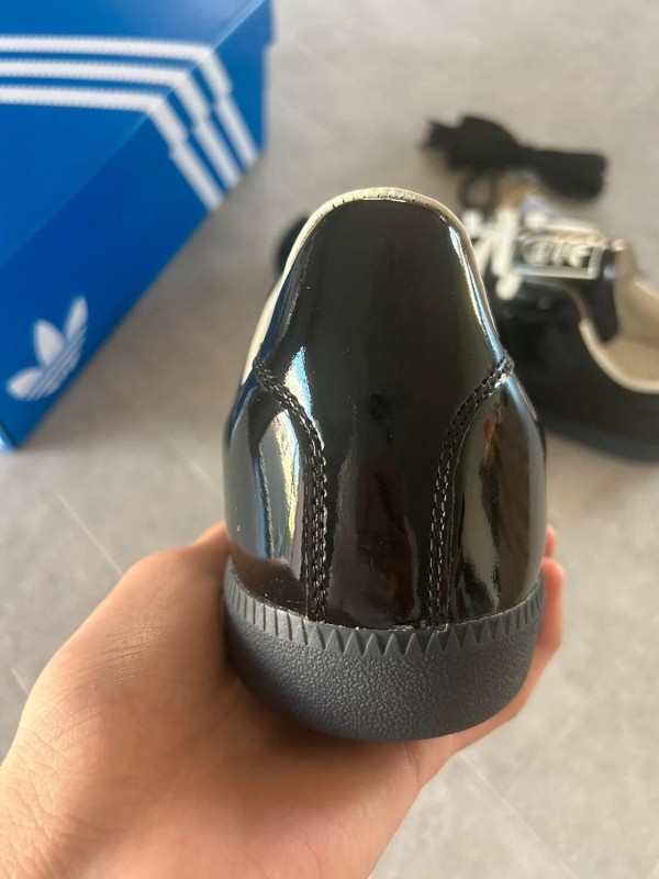 Adidas bw army core black patent brillant Tiktok 2