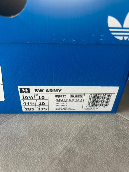 Adidas bw army core black patent brillant Tiktok