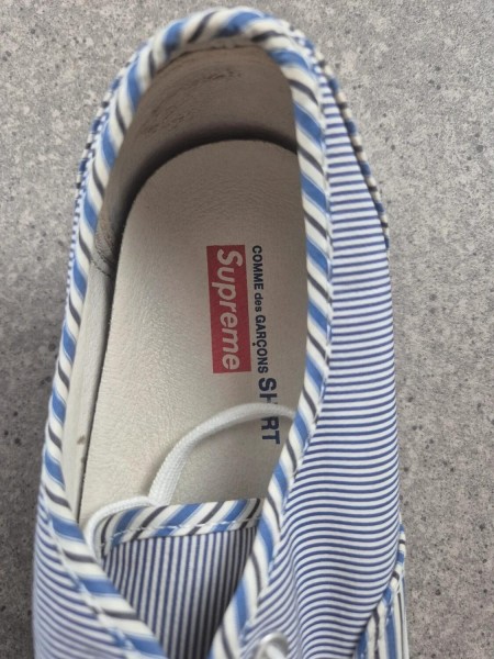 Vans authentic supreme comme des garcons taille 42,5