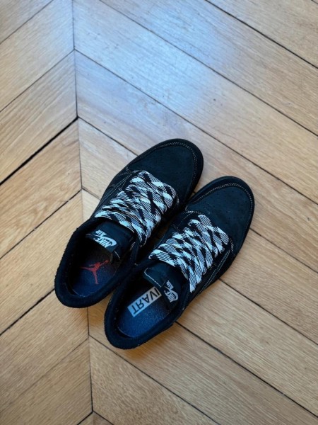 Air jordan 1 low travis scott black phantom