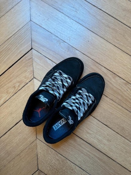 Air jordan 1 low travis scott black phantom