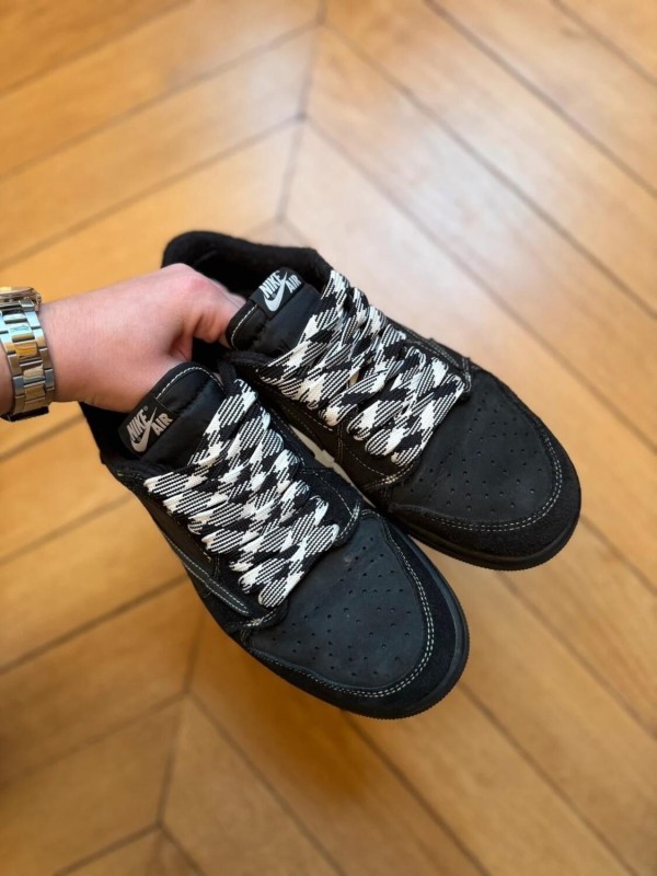 Air jordan 1 low travis scott black phantom 2